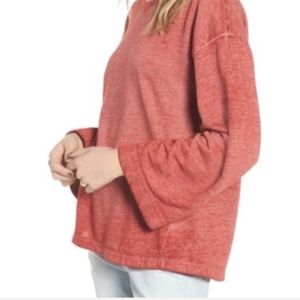 Treasure & Bond bell sleeve sweatshirt M. NWT